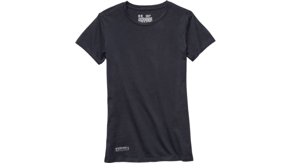 Under Armour Womens Tactical Short Sleeve Charged Cotton T-Shirt,Dark Navy Blue,Medium 1235247465MD