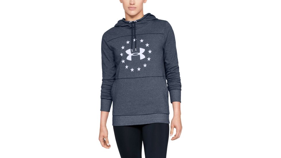 Under Armour UA Freedom Microthread Hoodie - Women's, Small, Academy, 1305242408SM