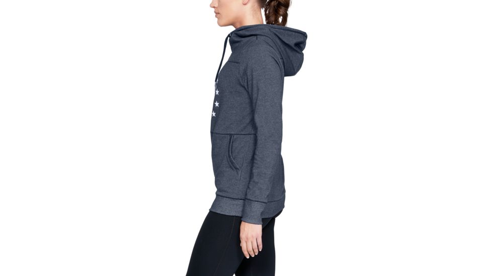 Under Armour UA Freedom Microthread Hoodie - Women's, Small, Academy, 1305242408SM