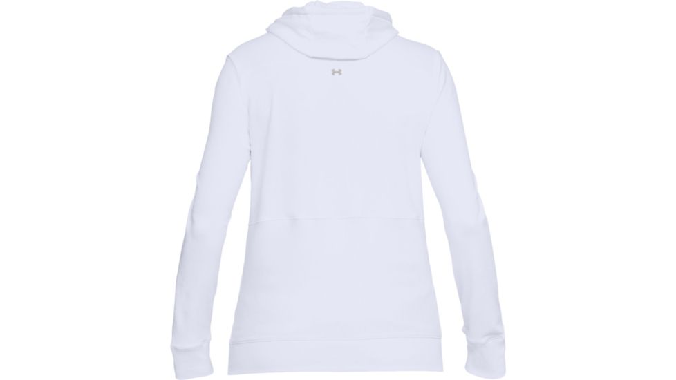 Under Armour UA Freedom Microthread Hoodie - Women's, Medium, White, 1305242100MD