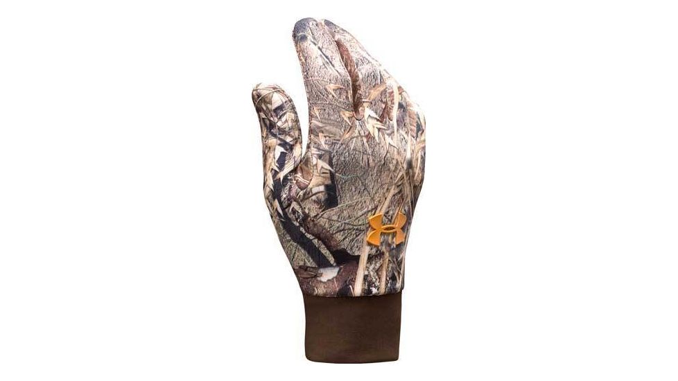 Under Armour Men's ColdGear Armour Stretch Camo Glove - Duckblind Color 106605C-399