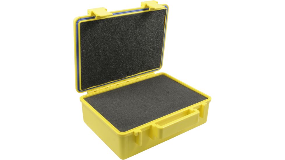 Underwater Kinetics 309 Dry Box, 8.5x6x3in Interior w/ Foam, Yellow 