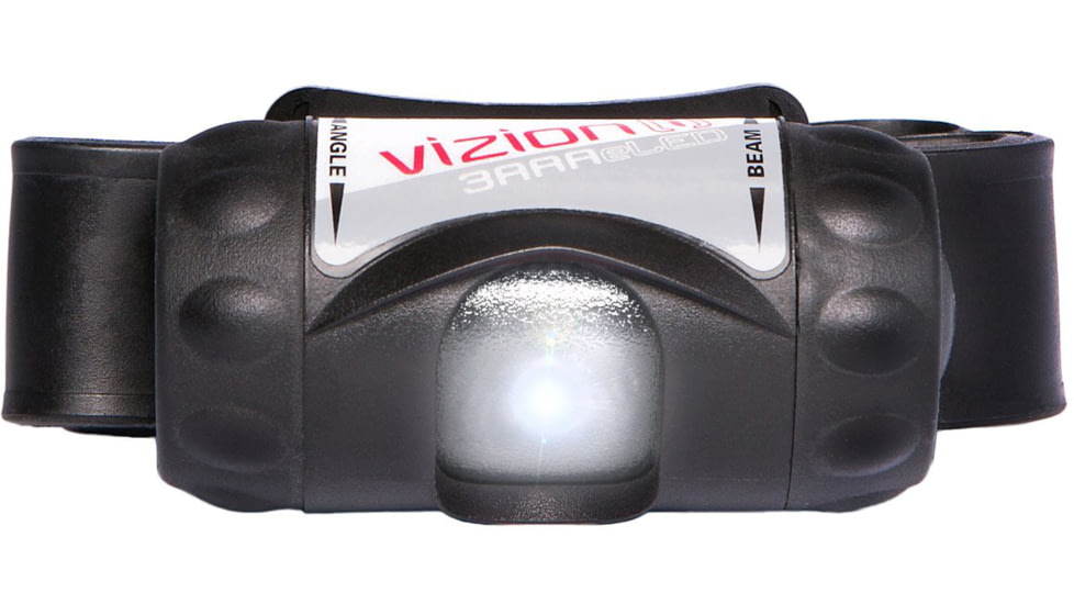 Underwater Kinetics 3AAA Vizion eLED Headlamp, AAA, Red/White, 65 Lumens, Black, 517006