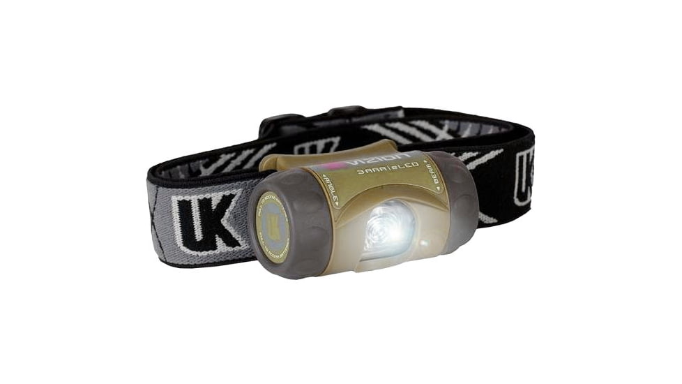 Underwater Kinetics 3AAA Vizion eLED Headlamp - Desert