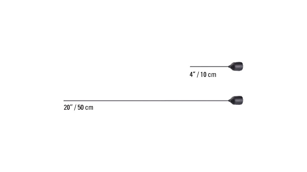 Underwater Kinetics Beamguide Fiber Optic (4 in/100 mm), 2AAA eLED 13808