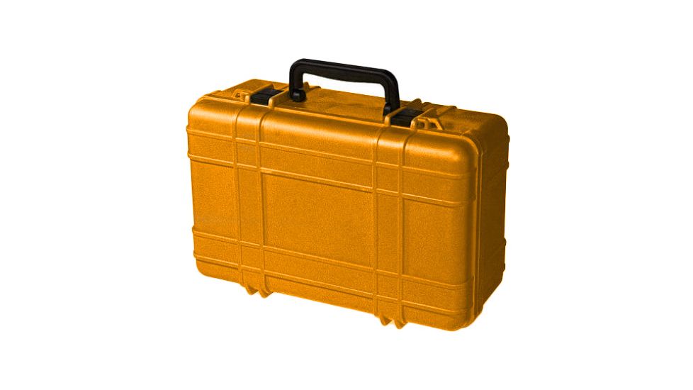 Underwater Kinetics Dry Case 821 Storage Box - w/ Panel Ring, Orange 