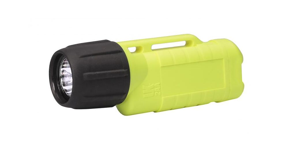 Underwater Kinetics UK2AA eLED Z2-AT2P, Tail Switch, Blister, 100 Lumens, Safety Yellow 515517