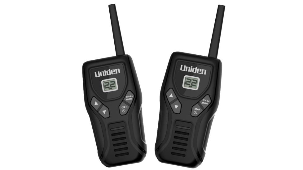 Uniden 20-Mile GMRS/FRS Radio - 2 Radios, Black GMR2035-2
