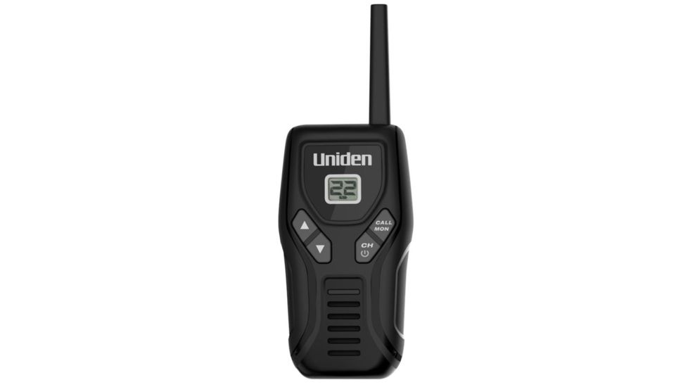 Uniden 20 Mile GMRS/FRS Radio - 2 Radios, Micro USB, Black GMR2050-2C