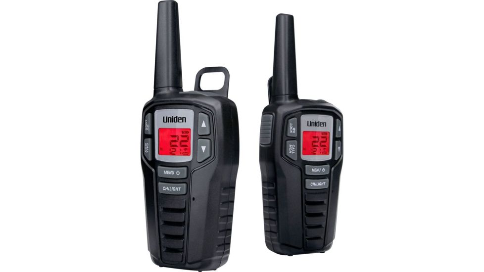 Uniden 23 Mile Two Way Radios, Black SX237-2CK