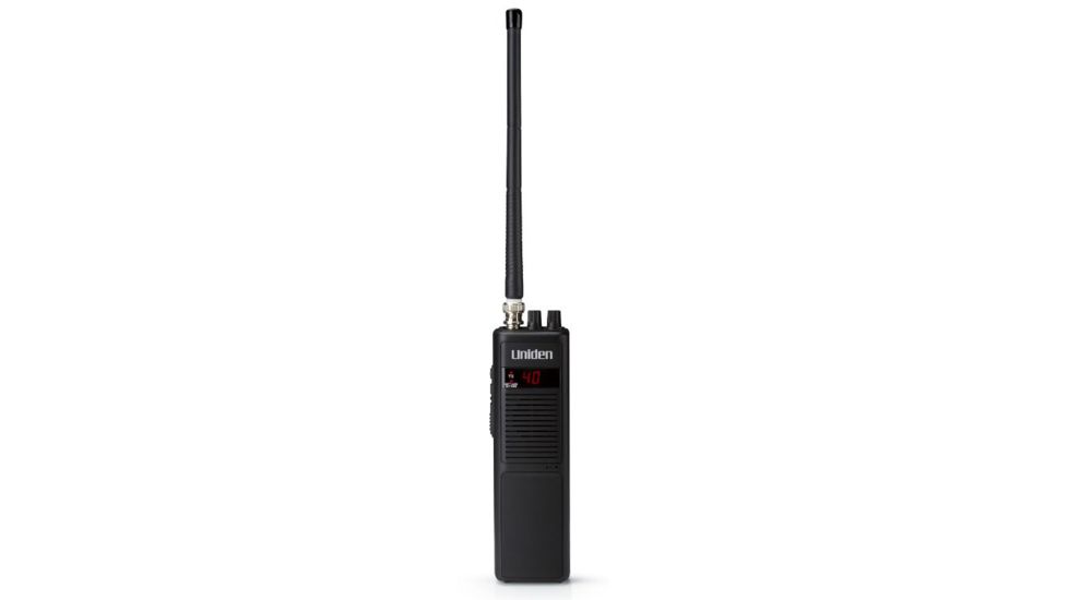 Uniden 40-Channel Handheld CB Radio, Black PRO401HH