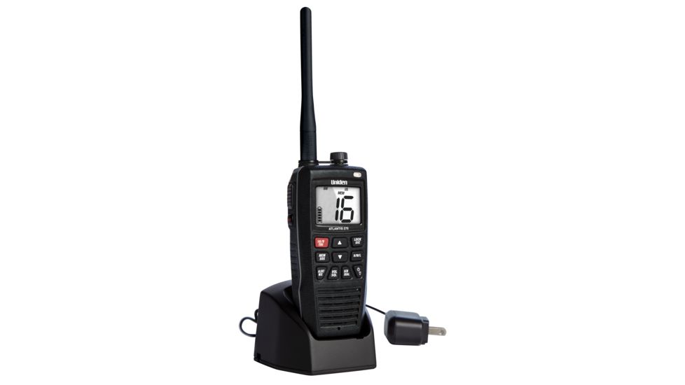 Uniden Atlantis 275 VHF Marine Radio, Black Atlantis 275