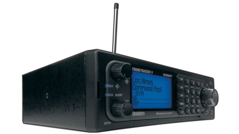 Uniden Digital Mobile TrunkTracker V Scanner, Black BCD996P2