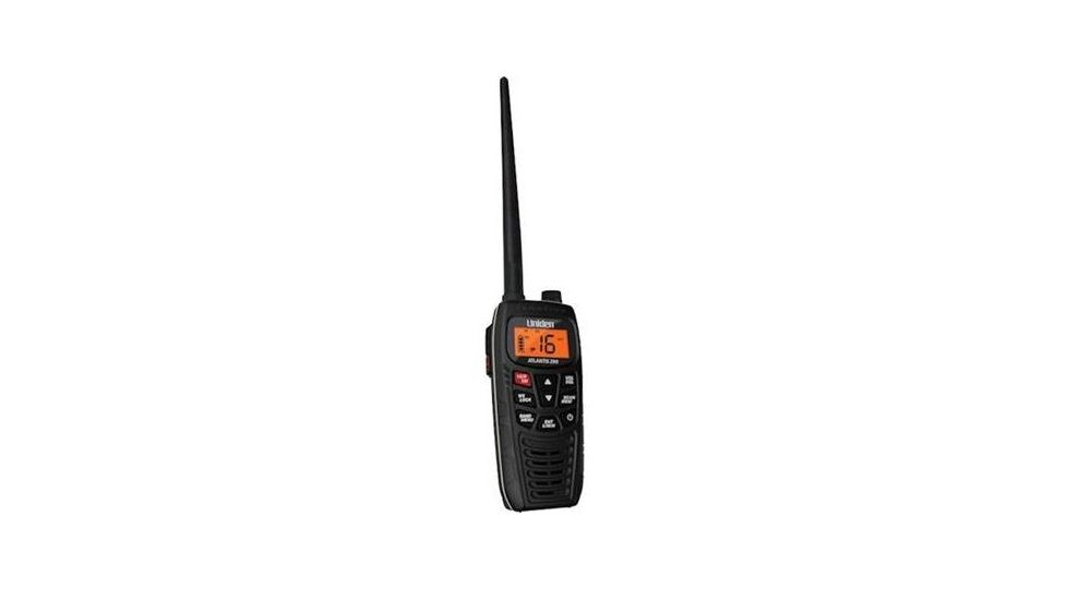Uniden Handheld Two-Way VHF Marine Radio, Black Atlantis 290