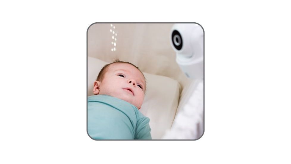 Uniden Indoor WiFi Pan/Tilt Video Surveillance Camera, White AppCam26PT