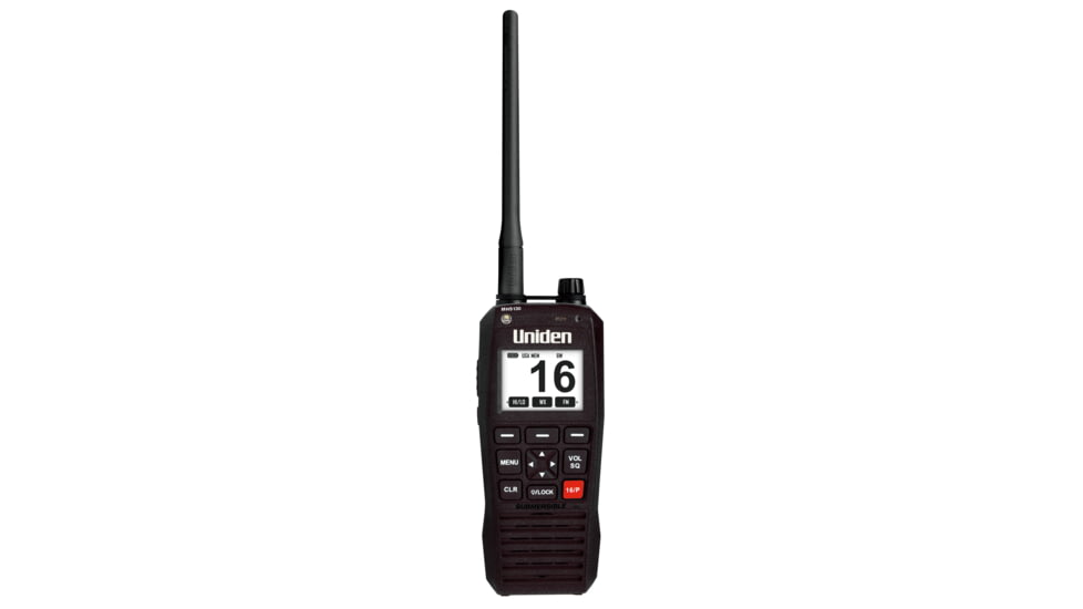 Uniden MHS130 VHF Marine Radio, Black, MHS130