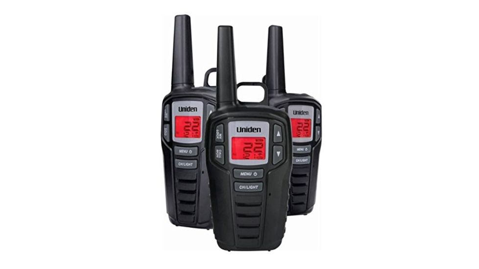 Uniden SX307 Two Way Radios, Black SX307-3C