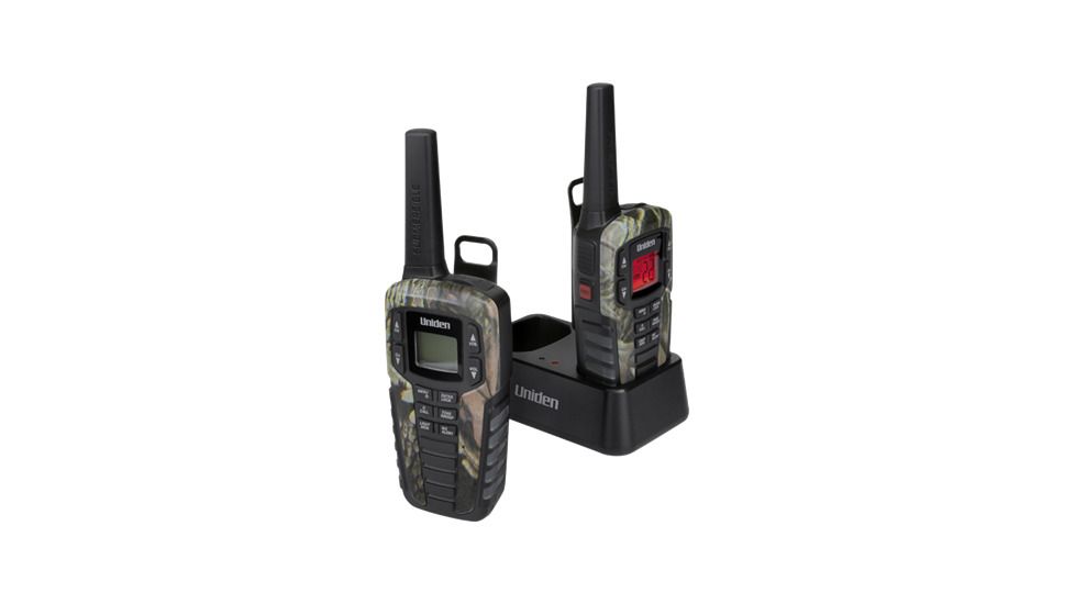 Uniden SX377-2CKHS 37 Mile Two Way Radios Submersible, Camo/Black SX377-2CKHSM