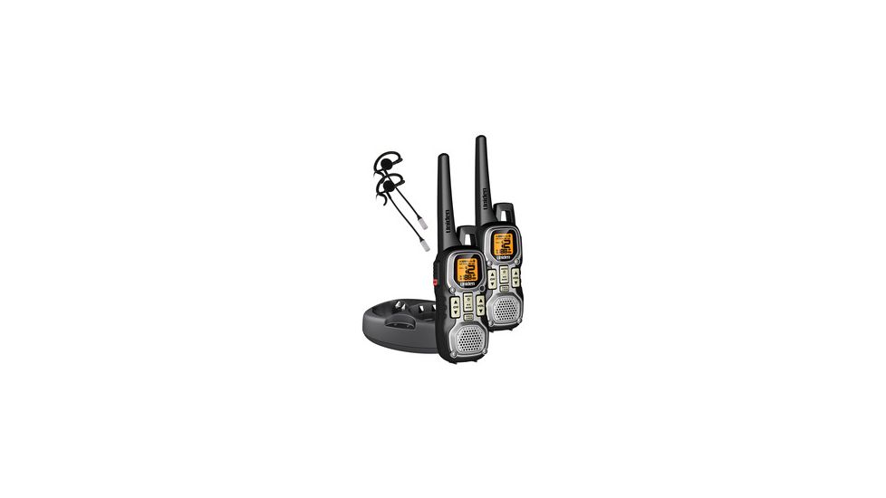 Uniden Two-Way FRS/GMRS Radios, Silver/Black GMR4040-2CKHS