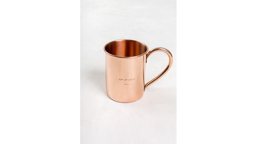 United By Blue 14oz. Coordinates Copper Mug