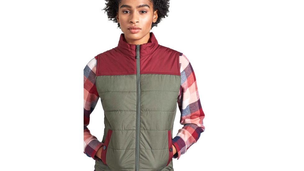 United By Blue Bison Puffer Vest - Womens, Dark Olive, Small, 204-005-06224