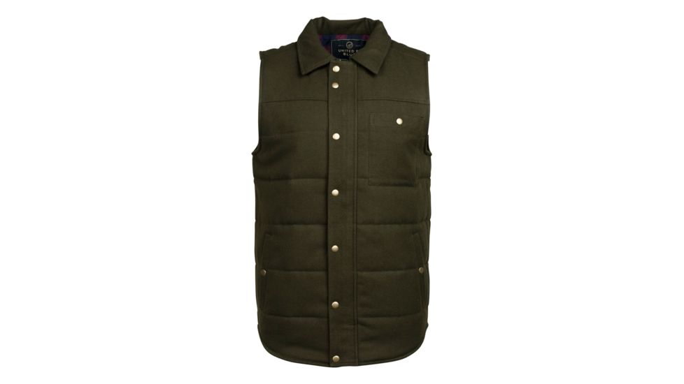 United By Blue Drummond Wool Vest - Men's-Forest-Small