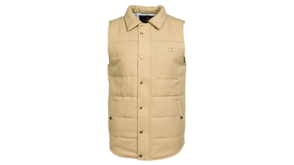 United By Blue Drummond Wool Vest - Men's-Tan-Large