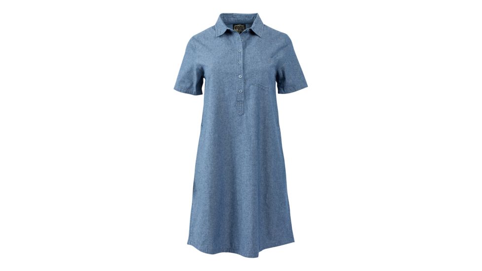 United By Blue Gatewood Shirtdress- Women's-Blue-Medium
