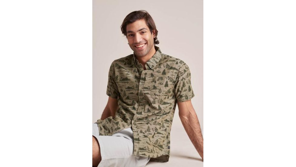 United By Blue Mountain Vista Shirt -Men's, Olive, Small, 101-0032-4303