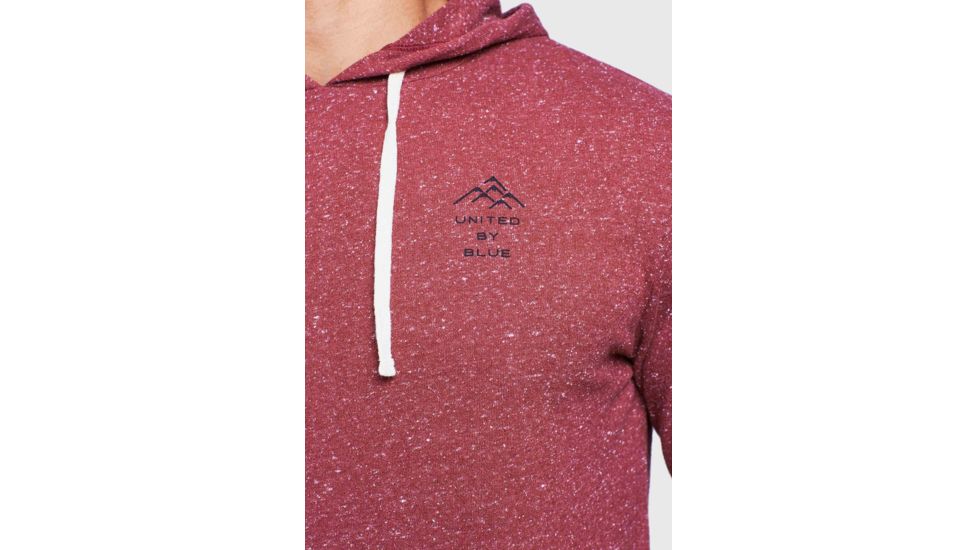 United By Blue Mountains Are Calling Graphic Hoodie - Mens, Plum, Small, 101-096-11524