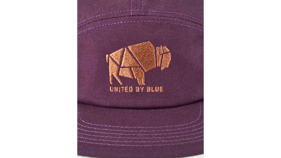United By Blue Range 5-Panel Hat, Wine, One Size, 706-034-11313