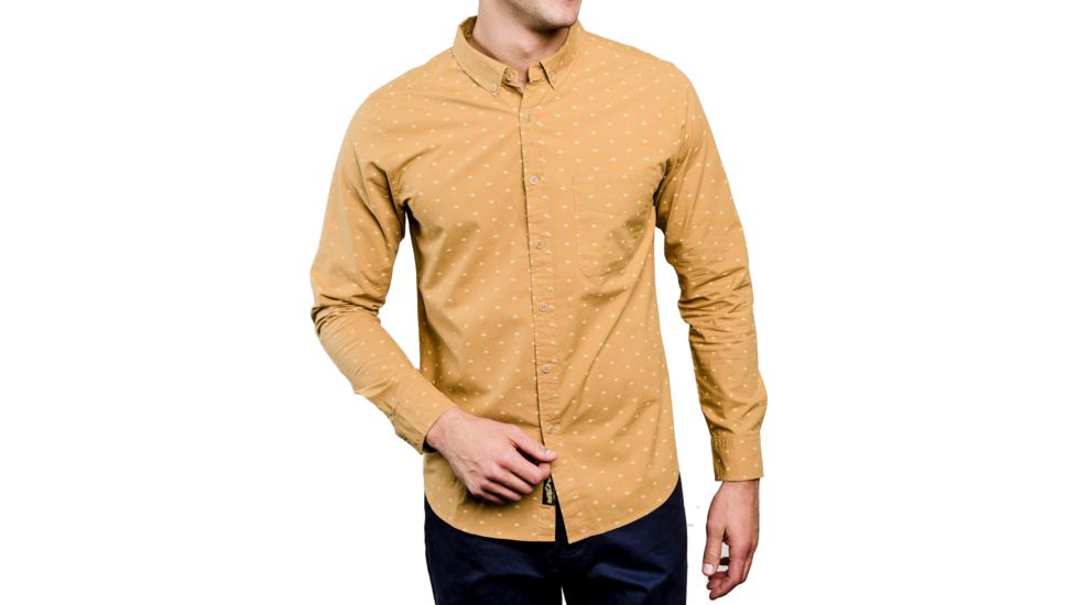 United By Blue Woodland Bison Shirt - Men's-Tan-Large