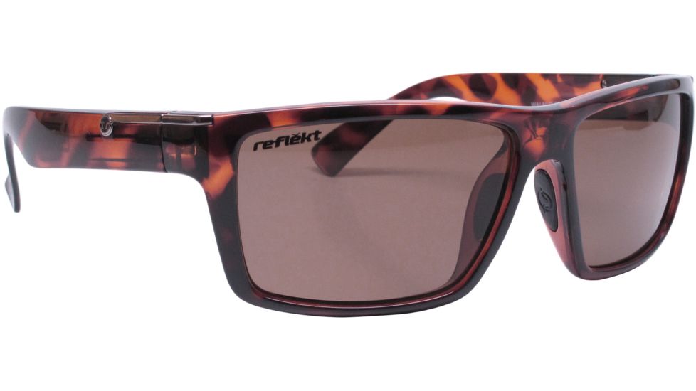 Unsinkable Echo Sunglasses-Caramel Tort-Polarized Core Brown