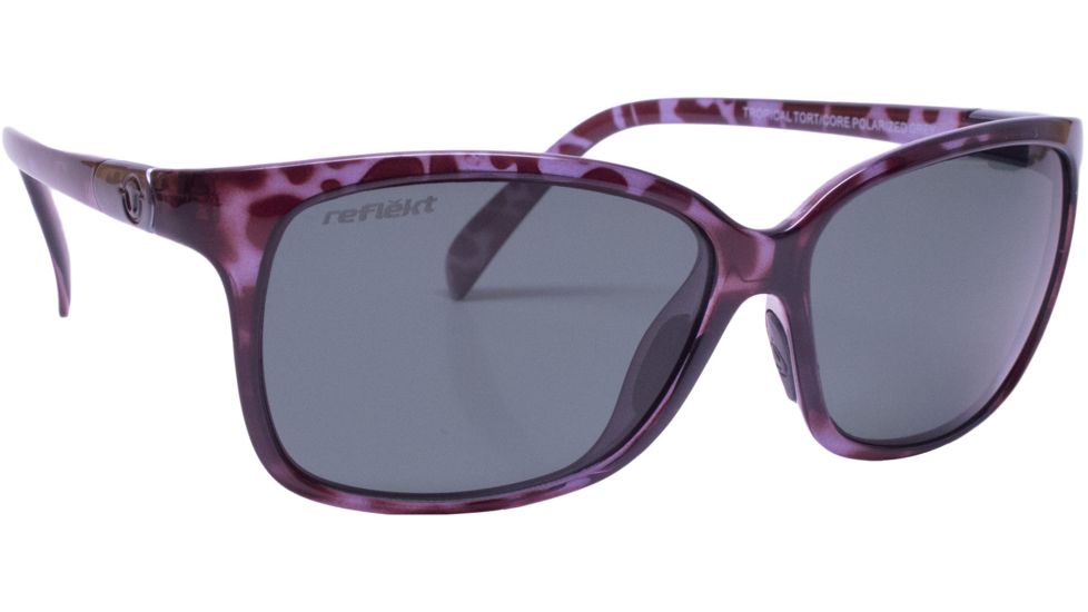 Unsinkable Karma Sunglasses - Women's-Tropical Tort-Polarized Core Grey