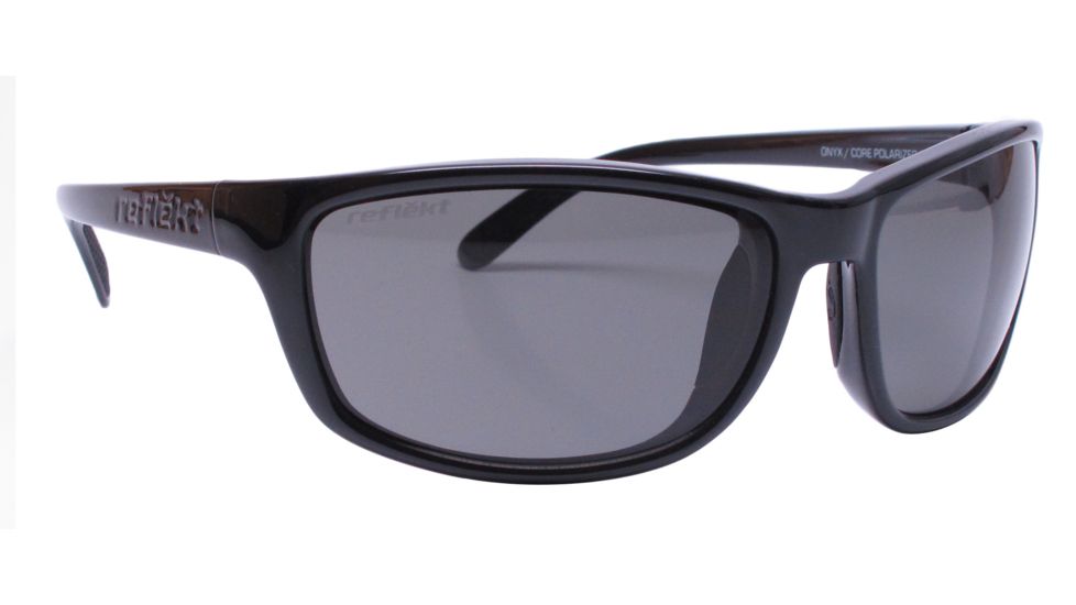 Unsinkable Kraken Sunglasses-Ebony-Polarized Core Grey