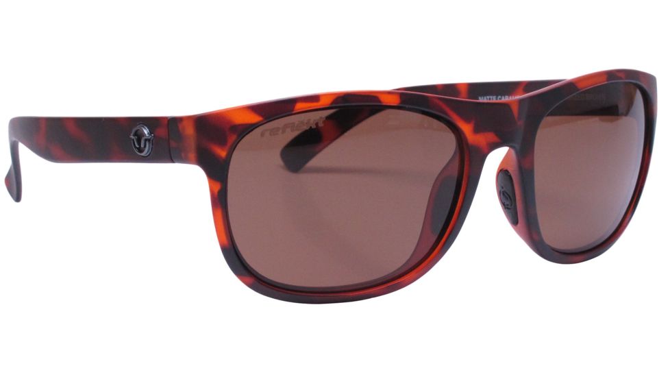 Unsinkable Nomad Sunglasses-Matte Caramel Tort-Polarized Core Brown