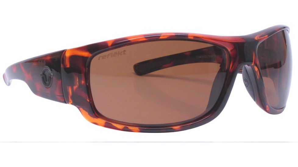 Unsinkable Torrent Sunglasses-Caramel Tort-Polarized ColorBlast Brown