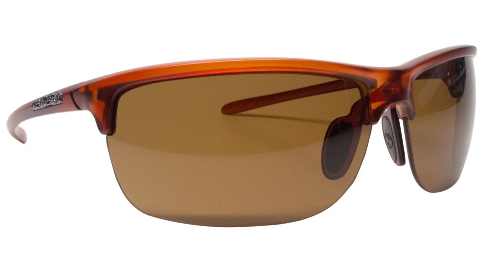 Unsinkable Vapor 2.0 Sunglasses-Matte Caramel-Polarized ColorBlast Brown
