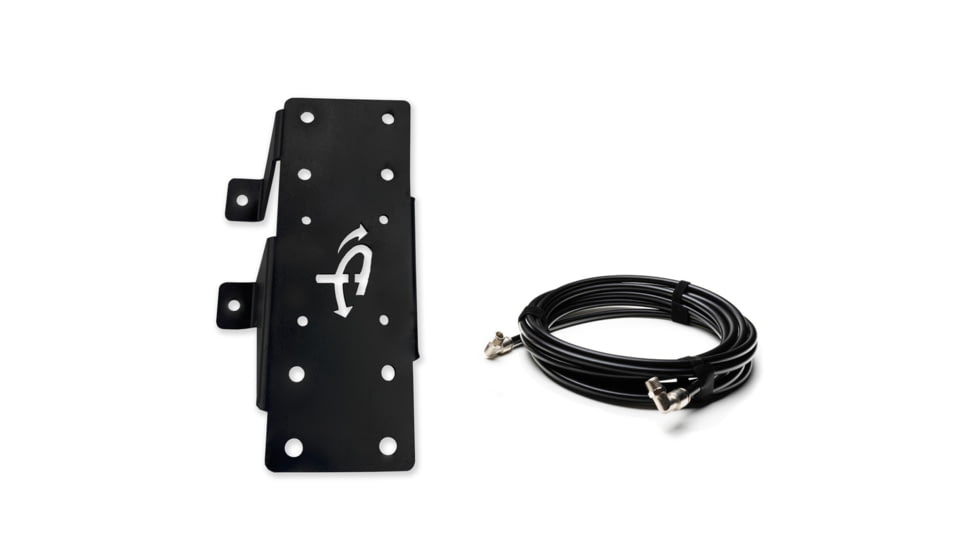 Up Down Air Compressor Mount &amp; Connection Kit - Tacoma Engine Bay for ARB &amp; UDA Dual Air, Black, 210-1620