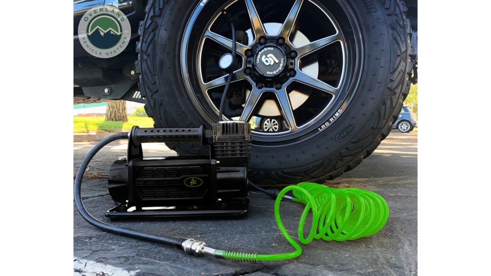 Up Down Air Compressor System 5.6 CFM, Digital Tire Deflator w/ 53 Piece Tire Repair Combo Kit, 55-1003