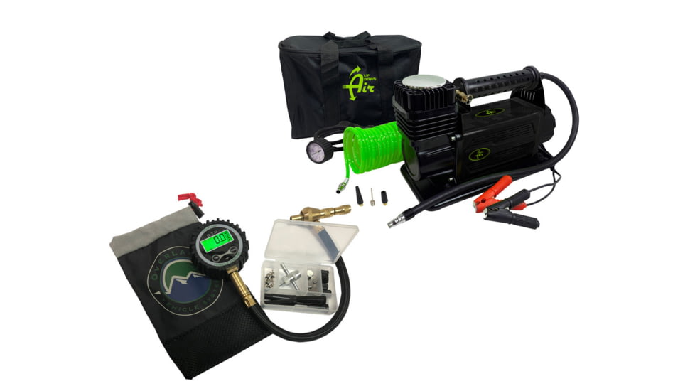 Up Down Air Compressor System 5.6 CFM w/ Digital Tire Deflator Combo Kit, 55-1001