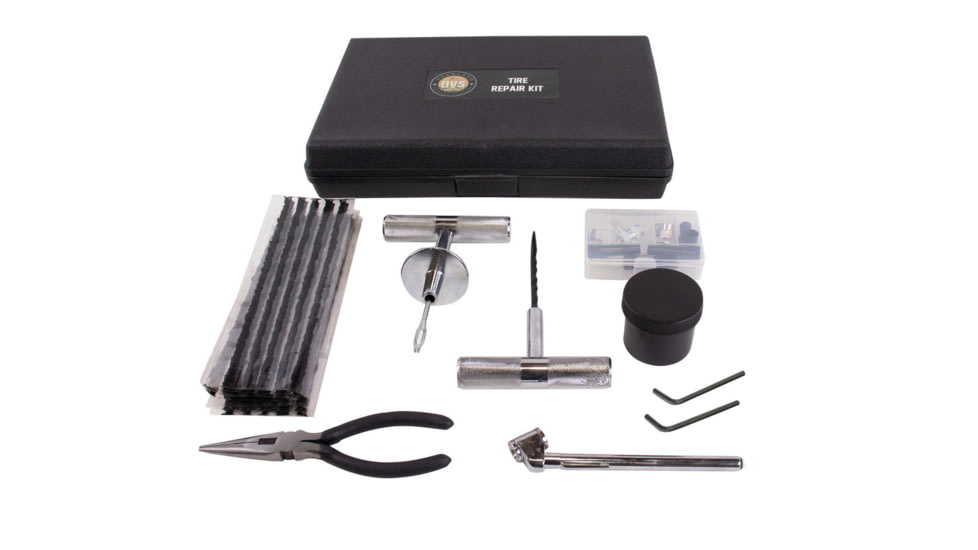 Up Down Air Digital Tire Deflator, Digital Tire Gauge w/ 53 Tire Repair Combo Kit, 55-1002