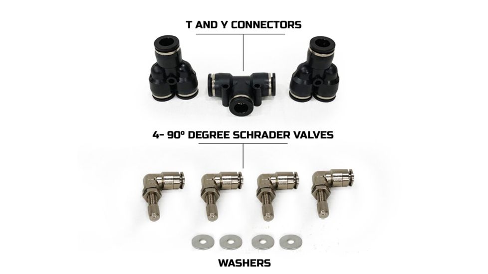Up Down Air Gen II Air Delivery System, Universal, Black, 88-9999