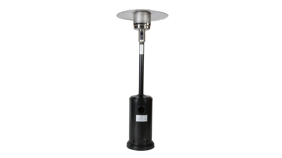 Upland Mushroom 46,000 BTU Patio Heater, Black, Medium, UJN-IO01-BK