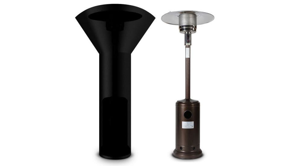 Upland Mushroom 46,000 BTU Patio Heater, Bronze, Medium, UJN-IO07-HB