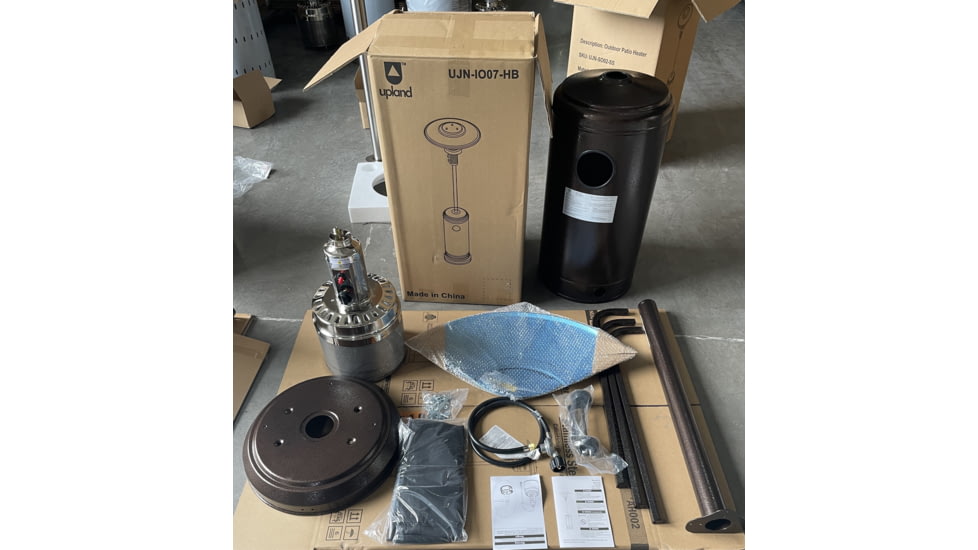 Upland Mushroom 46,000 BTU Patio Heater, Bronze, Medium, UJN-IO07-HB