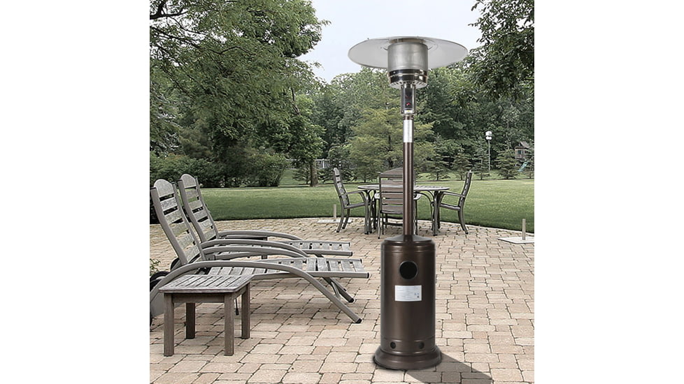 Upland Mushroom 46,000 BTU Patio Heater, Bronze, Medium, UJN-IO07-HB