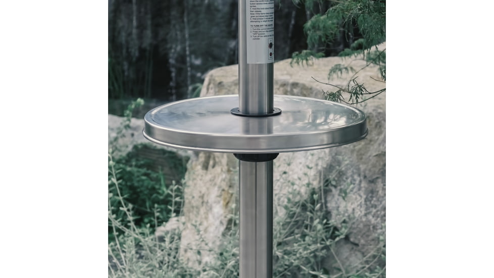 Upland Mushroom 46,000 BTU Patio Heater, Stainless Steel, Medium, UJN-SO02-SS