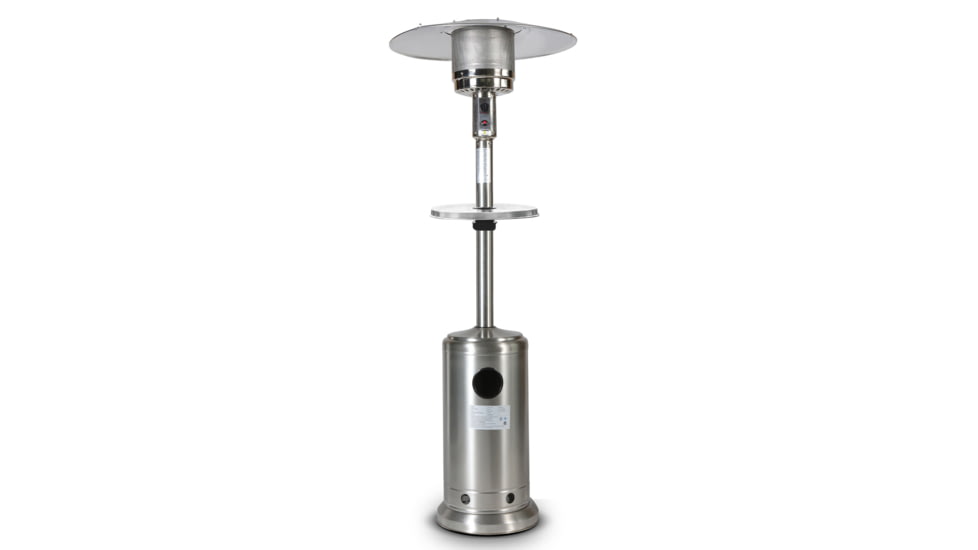 Upland Mushroom 46,000 BTU Patio Heater, Stainless Steel, Medium, UJN-SO02-SS