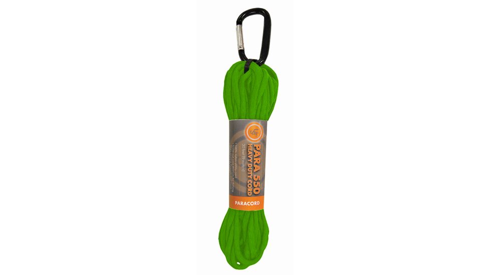 UST 30-Foot Paracord 550, Lime 20-5X30-32